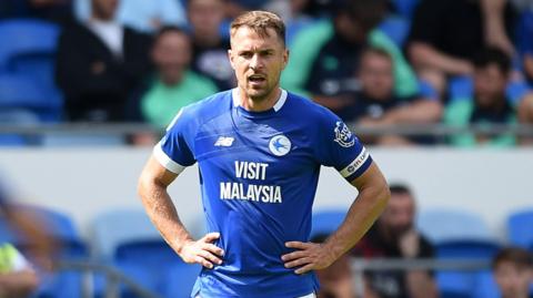 Cardiff City midfielder Aaron Ramsey