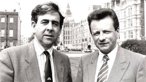 Dafydd Wigley a Dafydd Elis-Thomas