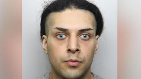Mugshot of Antonio Puccini, formerly known as Mohammed Khan.