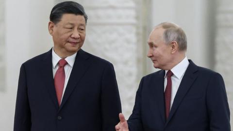 Xi and Putin at the Kremlin