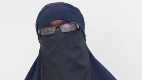 Person in a burka