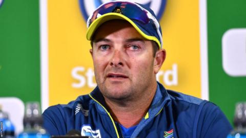 South Africa head coach Mark Boucher