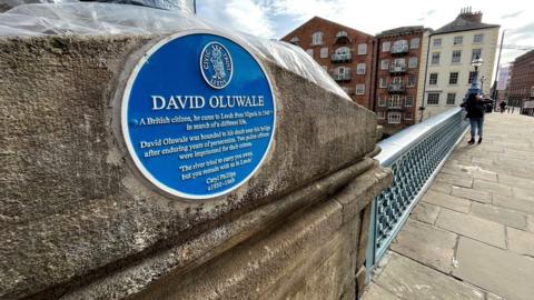 David Oluwale plaque