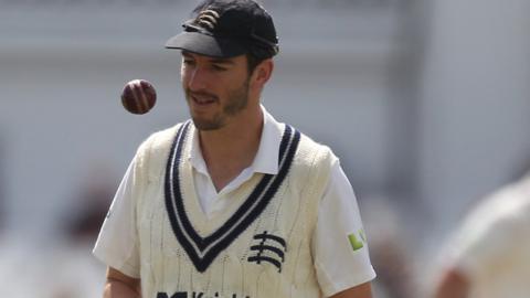 Middlesex seamer Toby Roland-Jones