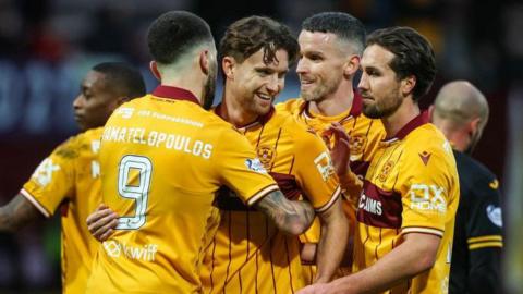 Motherwell celebrate