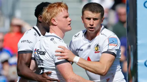 Exeter celebrate