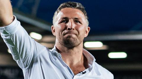 Warrington Wolves boss Sam Burgess