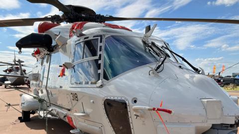 Royal Netherlands Navy's anti-submarine helicopter