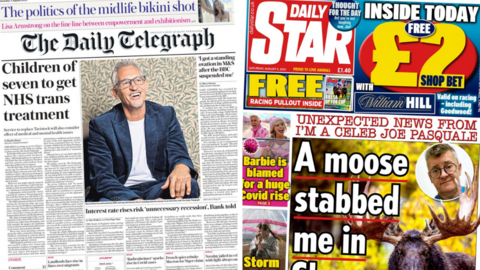 Daily Telegraph and Daily Star