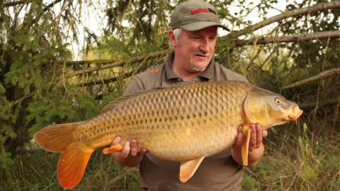 Man holding big fish