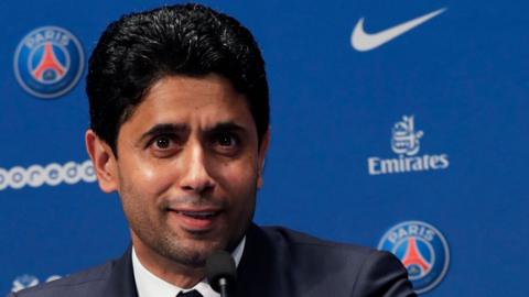 Paris St-Germain president Nasser Al-Khelaifi