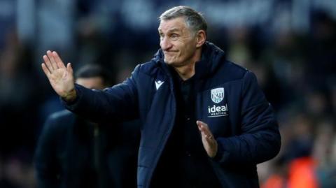 West Bromwich Albion boss Tony Mowbray