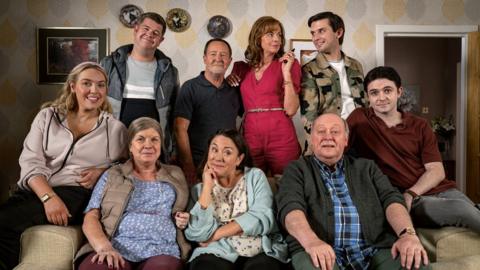 Two-doors down cast photo