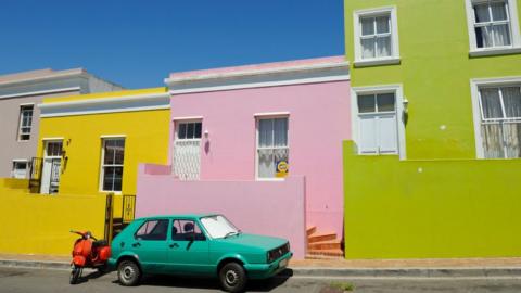 Colourful houses in Bo-Kaap