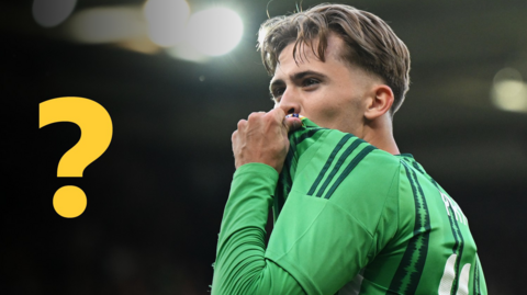 Isaac Price celebrates scoring a goal for Northern Ireland