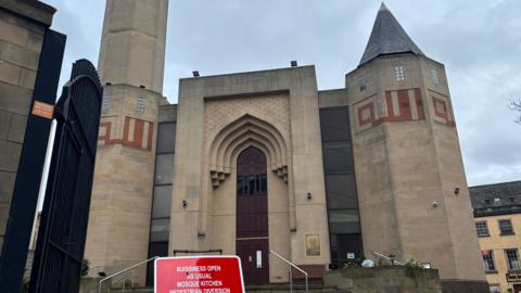 A general view of Edinburgh Central Mosque
