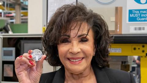 Shirley Bassey has had a number of Bond-themed coins made in her honour