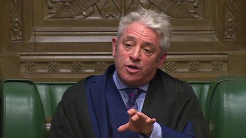 Speaker John Bercow