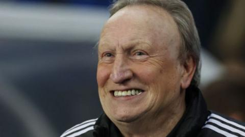 Neil Warnock shown smiling