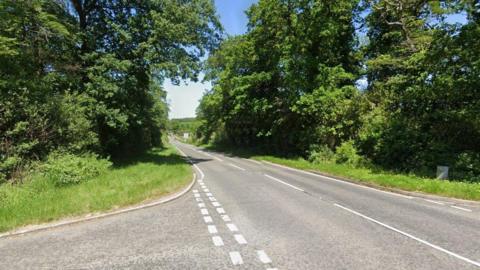 Junction of the B591 Copt Oak Road and Charley Road