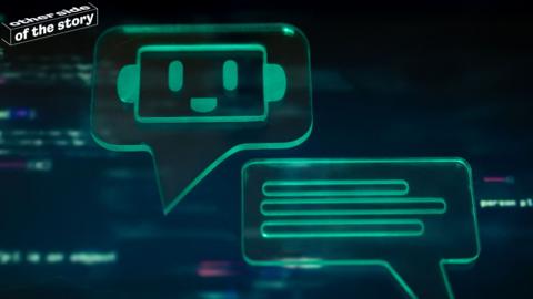 Bots in speech bubbles