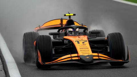 Alex Dunne in action at Spa-Francorchamps