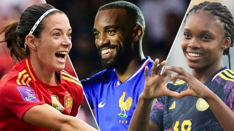 Aitana Bonmati, Alexandre Lacazette, Linda Caicedo