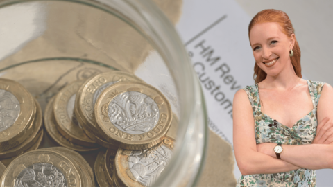Image shows finance expert Iona Bain