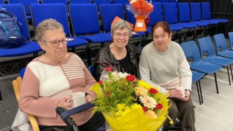 Cicily, June, Lorraine (left to right)