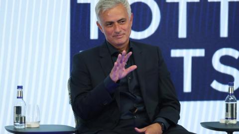 Jose Mourinho at a Premiere for All or Nothing