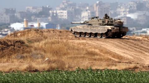 Israeli tank near Jabalia (13/05/24)