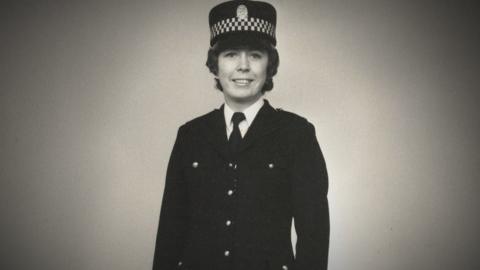 Nanette Pollock during her time as a serving police officer