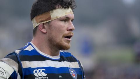 Francois Louw in action for Bath