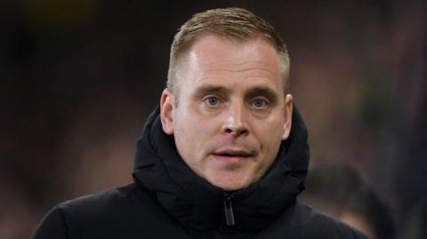 Norwich City head coach Johannes Hoff Thorup