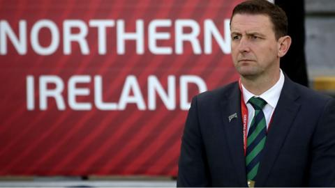 Northern Ireland manager Ian Barclough