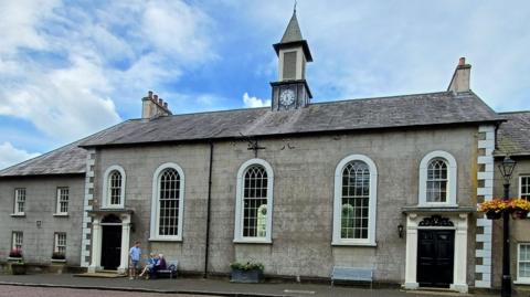 The Moravian Church building