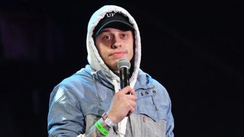 Pete Davidson on stage