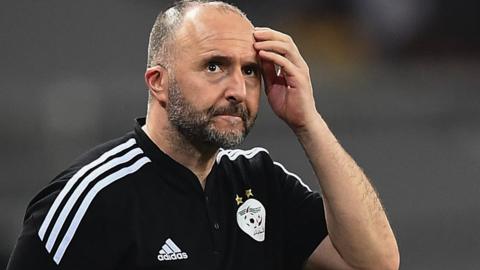 Algeria coach Djamel Belmadi