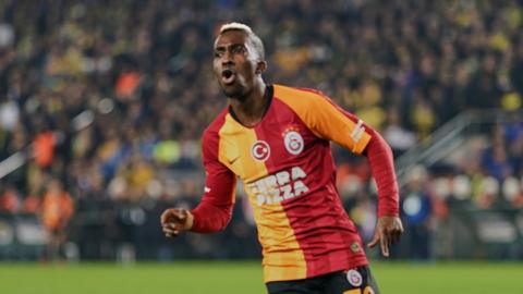 Henry Onyekuru in action for Glalatsaray