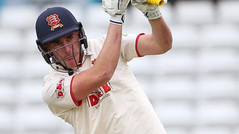 Dan Lawrence bats for Essex