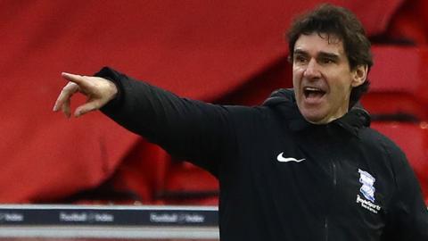 Birmingham City boss Aitor Karanka