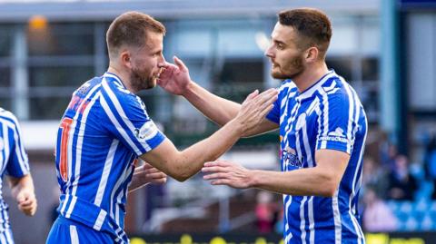 Kilmarnock celebrate