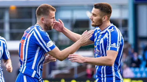 Kilmarnock celebrate
