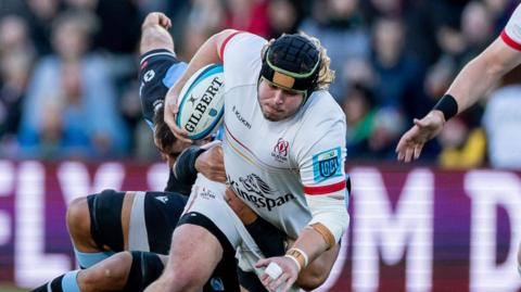 Scott Wilson in action for Ulster