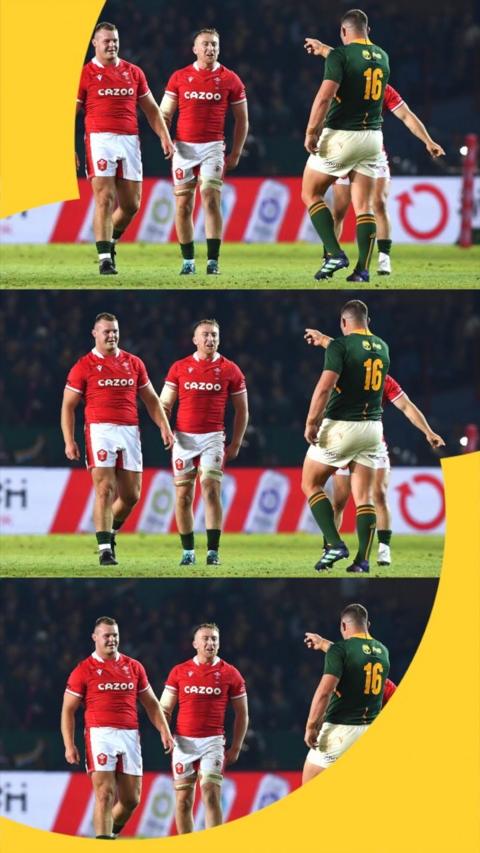 One of the defining images of Wales' 2022 tour