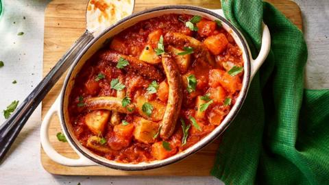 Slow cooker sausage casserole