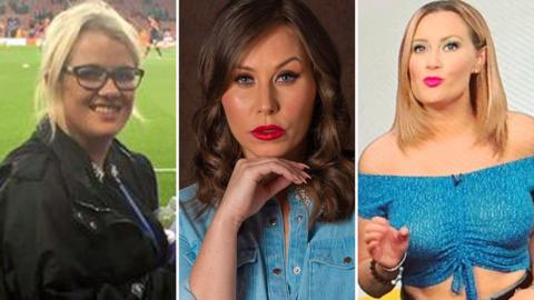 TV freelancers (left-right): Kate Robertson, Ellie Phillips and Jodie McCallum