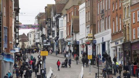 Guildford High Street.