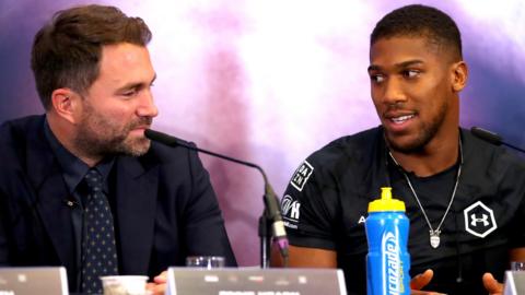 Eddie Hearn & Anthony Joshua