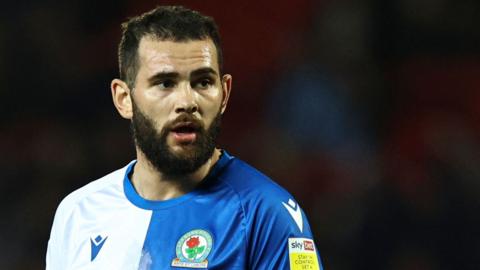 Bradley Johnson in action for Blackburn Rovers